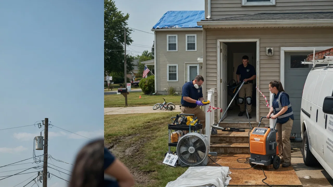 Water Damage Repair in Newport, VA near me